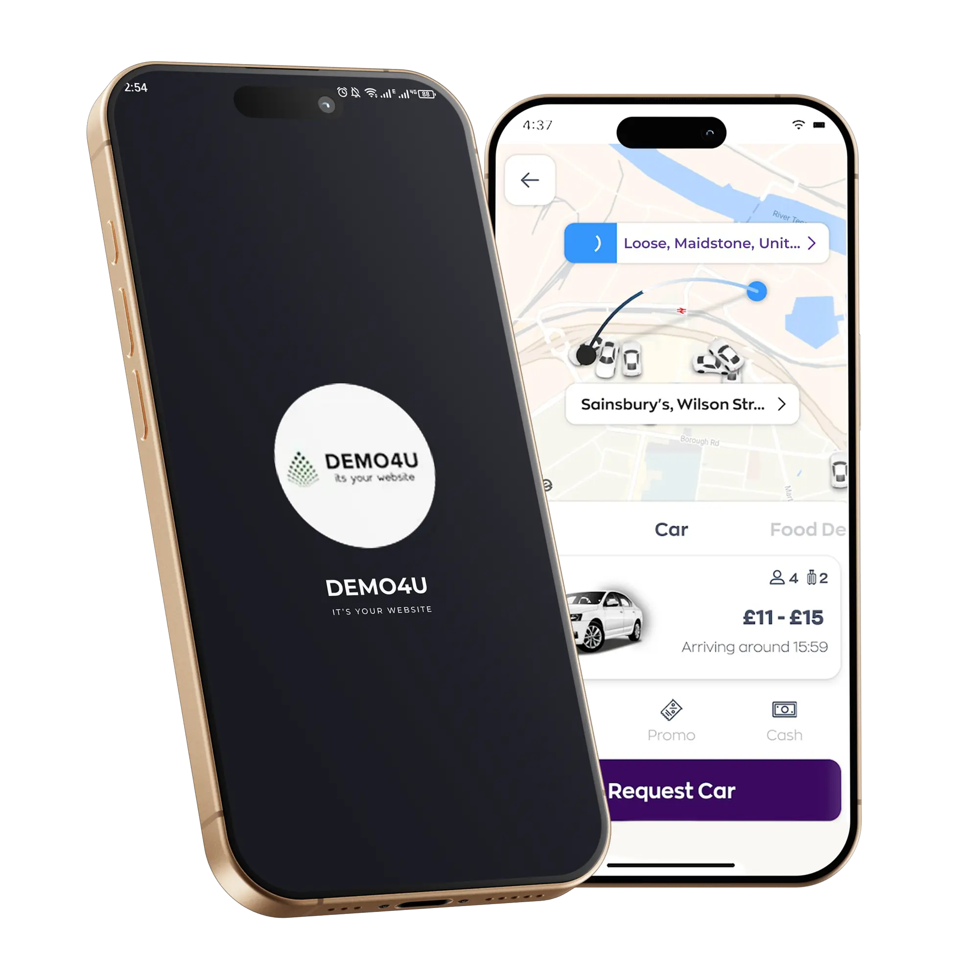 Demo4u Mobile App Screenshot